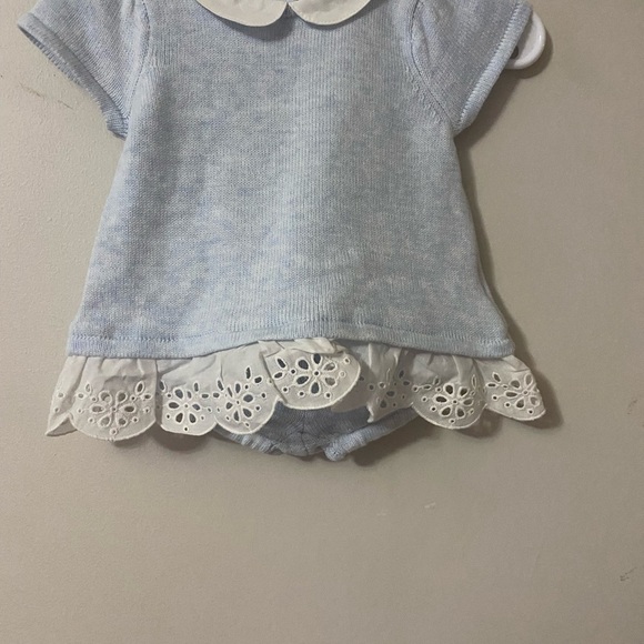 NWT Janie and Jack Eyelet Sweater Set - Picture 3 of 7